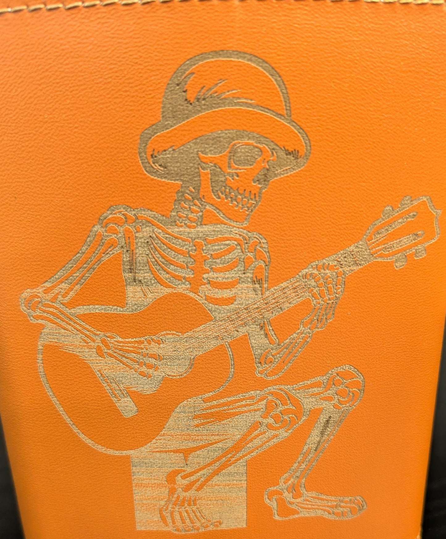 Skeleton Playing Guitar - Flask