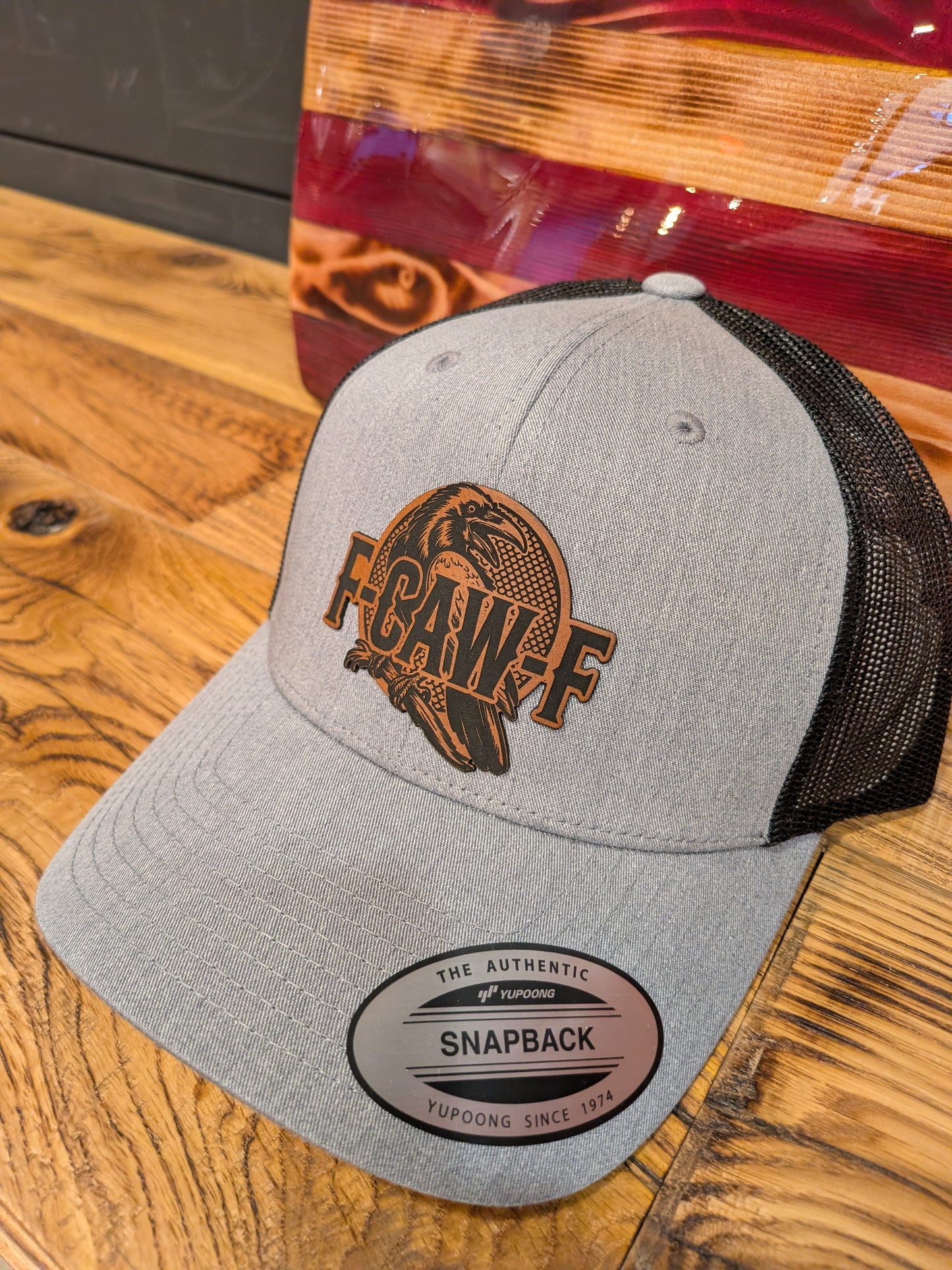 F-Caw-F Crow - Yupoong Snapback Hat