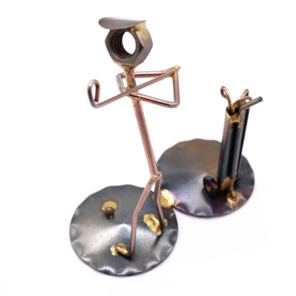 Rock Creek Metal Craft Rock Creek Metal Craft - Golf Backswing with clubs