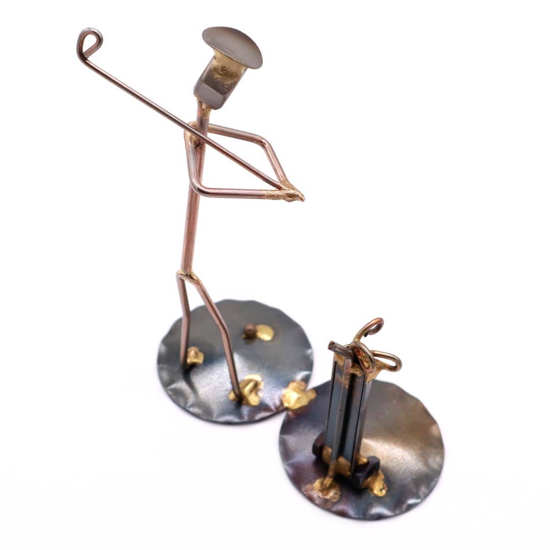 Rock Creek Metal Craft Rock Creek Metal Craft - Golf Backswing with clubs
