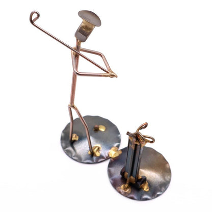 Rock Creek Metal Craft Rock Creek Metal Craft - Golf Backswing with clubs