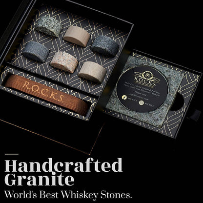 ROCKS Whiskey Chilling Stones ROCKS Whiskey Chilling Stones - The Gentleman's Set - Cigar Aficionado