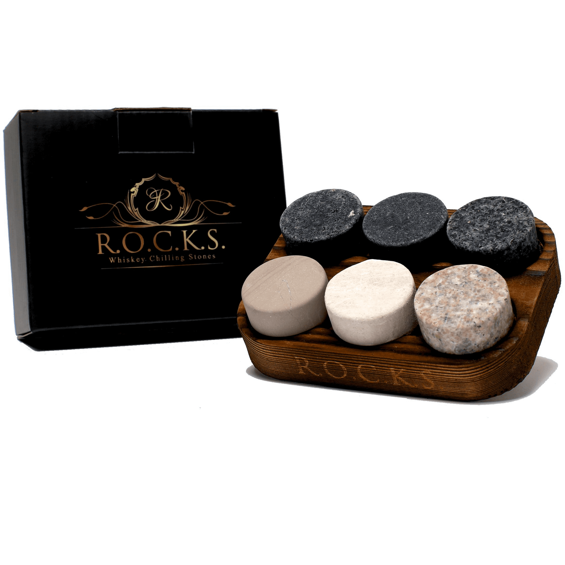 ROCKS Whiskey Chilling Stones ROCKS Whiskey Chilling Stones - The Original Rocks Whiskey Chilling Stones