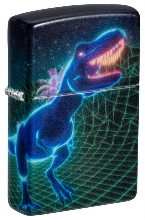 Scorpio Posters Scorpio Posters - Cyber Dino Glow in the Dark Zippo Lighter