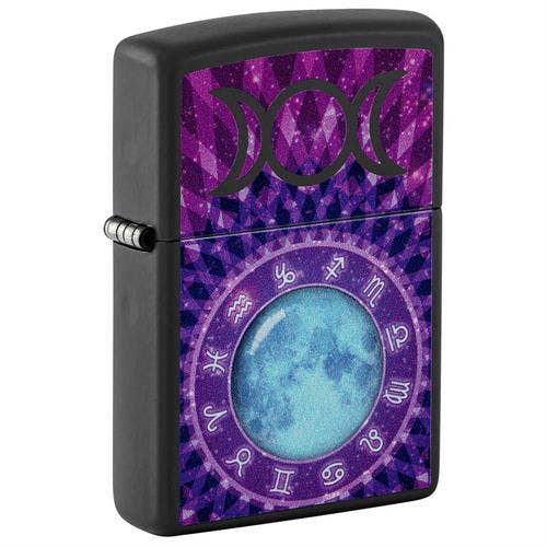 Scorpio Posters Scorpio Posters - Glowing Zodiac Design Blacklight Zippo Lighter