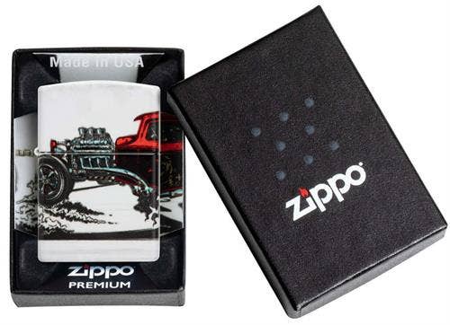 Scorpio Posters Scorpio Posters - Hot Rod Design Zippo Lighter