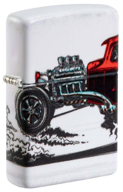 Scorpio Posters Scorpio Posters - Hot Rod Design Zippo Lighter