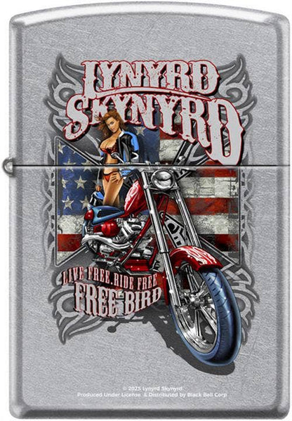 Scorpio Posters Scorpio Posters - Lynyrd Skynyrd Classic Street Chrome Zippo Lighter