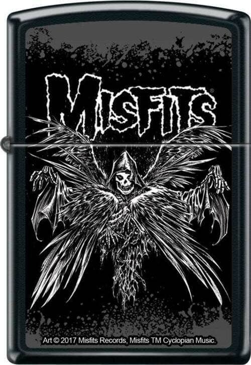 Scorpio Posters Scorpio Posters - Misfits Descending Angel Black Matte Zippo Lighter