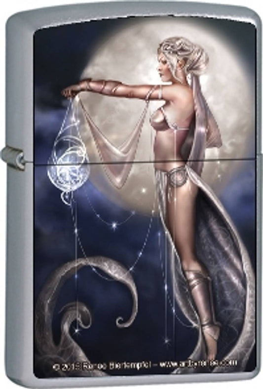 Scorpio Posters Scorpio Posters - Star Weaver -  Brushed Chrome Zippo Lighter