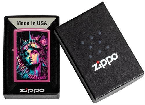 Scorpio Posters Scorpio Posters - Statue of Liberty Zippo Lighter