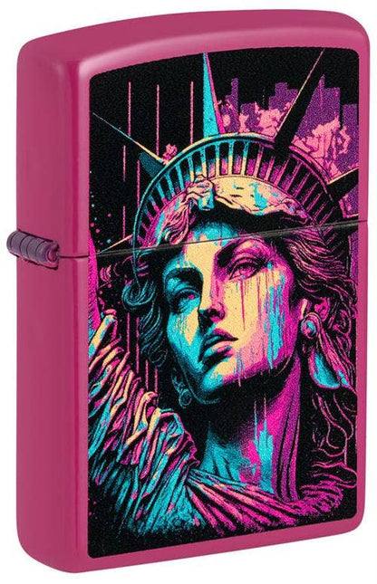 Scorpio Posters Scorpio Posters - Statue of Liberty Zippo Lighter