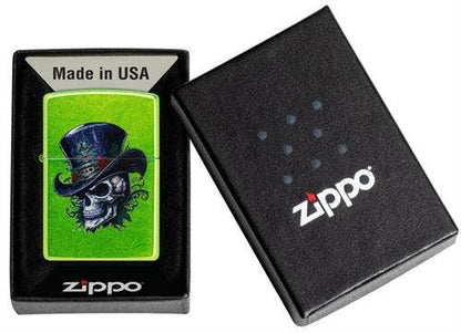 Scorpio Posters Scorpio Posters - Steampunk Skeleton Design Lurid Zippo Lighter