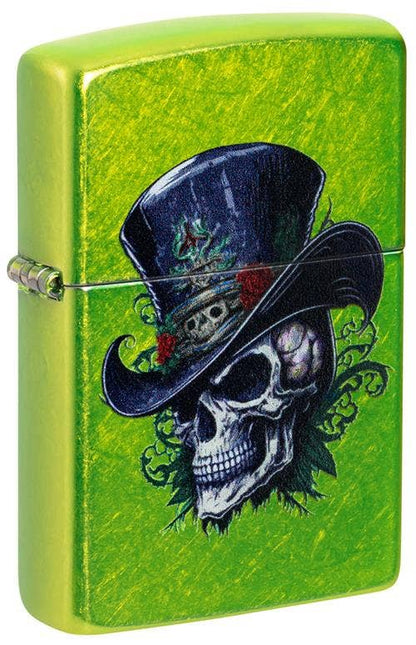 Scorpio Posters Scorpio Posters - Steampunk Skeleton Design Lurid Zippo Lighter