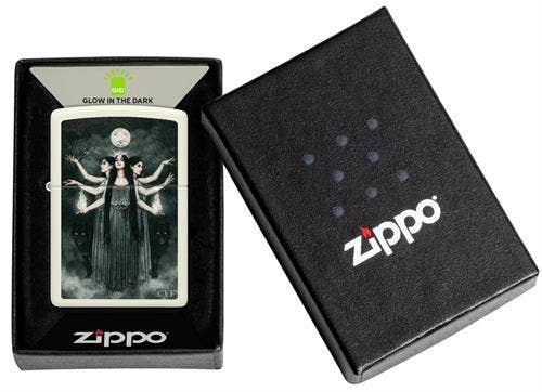 Scorpio Posters Scorpio Posters - Victoria Francs Hecate Glow in the Dark Zippo Lighter