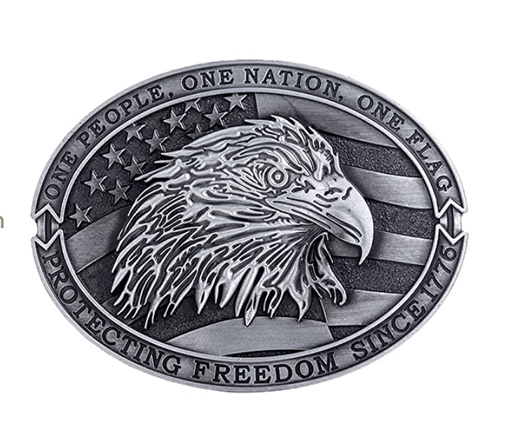 SimpleNGreat SimpleNGreat - American Eagle Belt Buckle 1783: Bronze