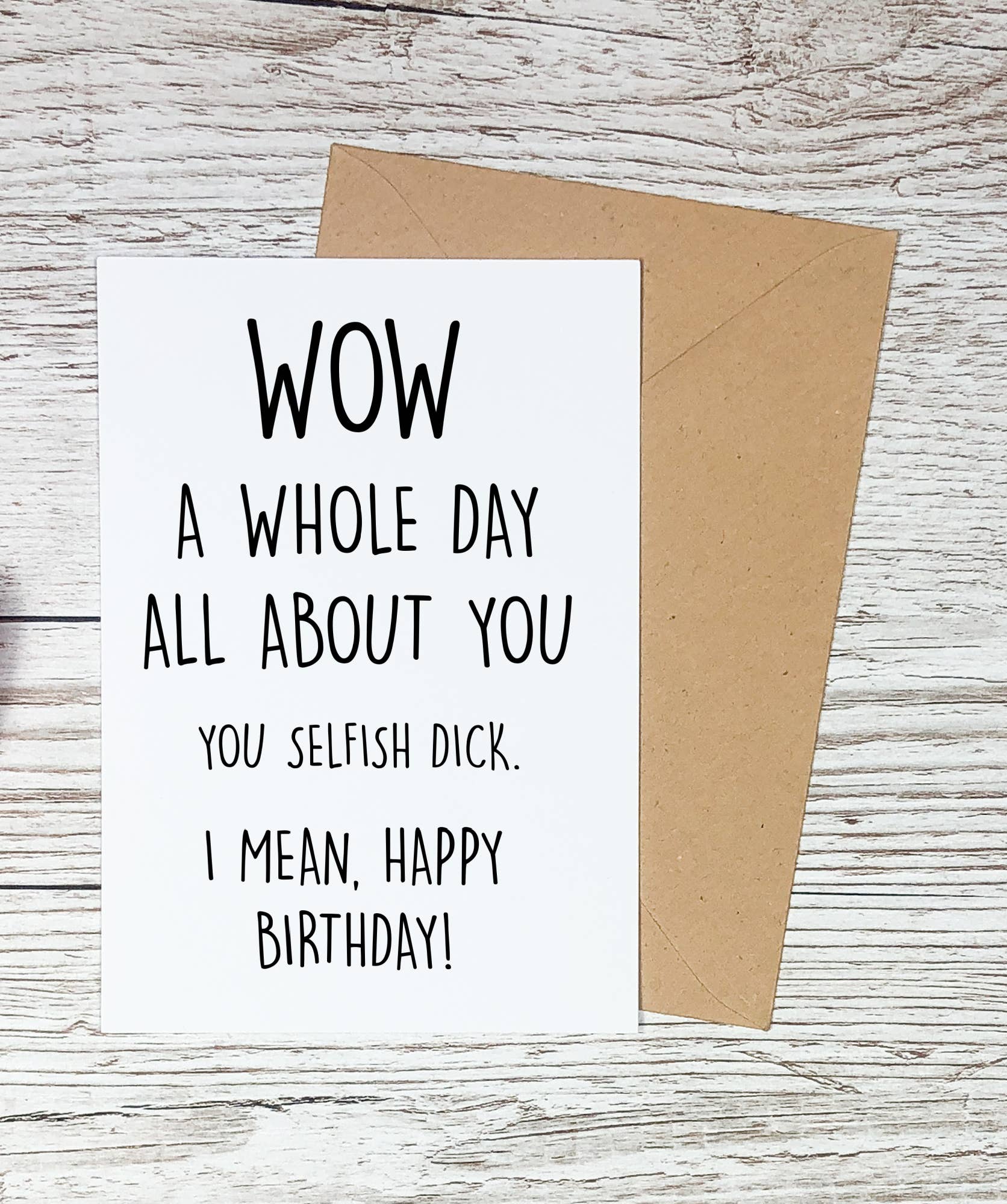 Sorry Not Sorry Co Sorry Not Sorry Co - Funny Adult Birthday Cards for Him, Sarcastic Snarky Cards