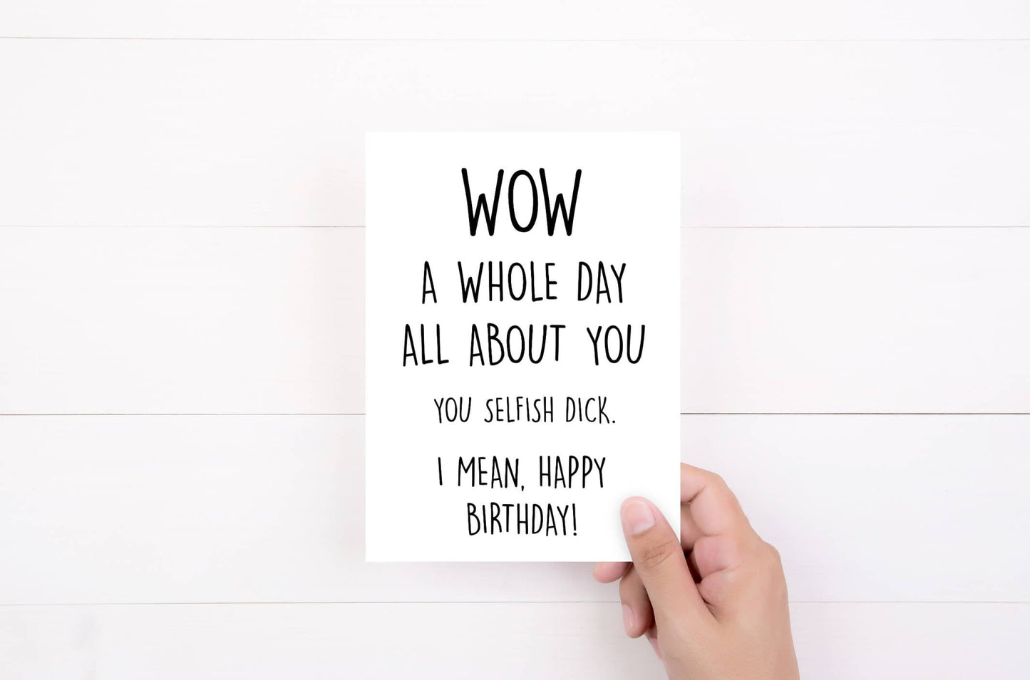 Sorry Not Sorry Co Sorry Not Sorry Co - Funny Adult Birthday Cards for Him, Sarcastic Snarky Cards