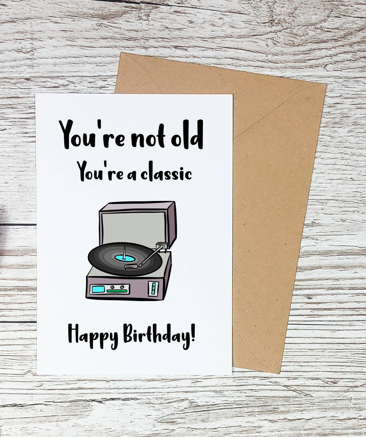 Sorry Not Sorry Co Sorry Not Sorry Co - Funny Birthday Cards, You're Not Old, Getting Older Cards