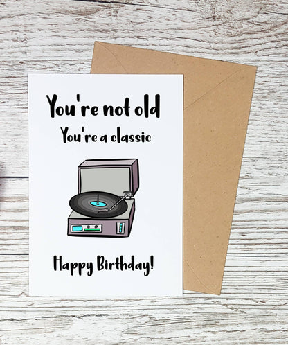 Sorry Not Sorry Co Sorry Not Sorry Co - Funny Birthday Cards, You're Not Old, Getting Older Cards