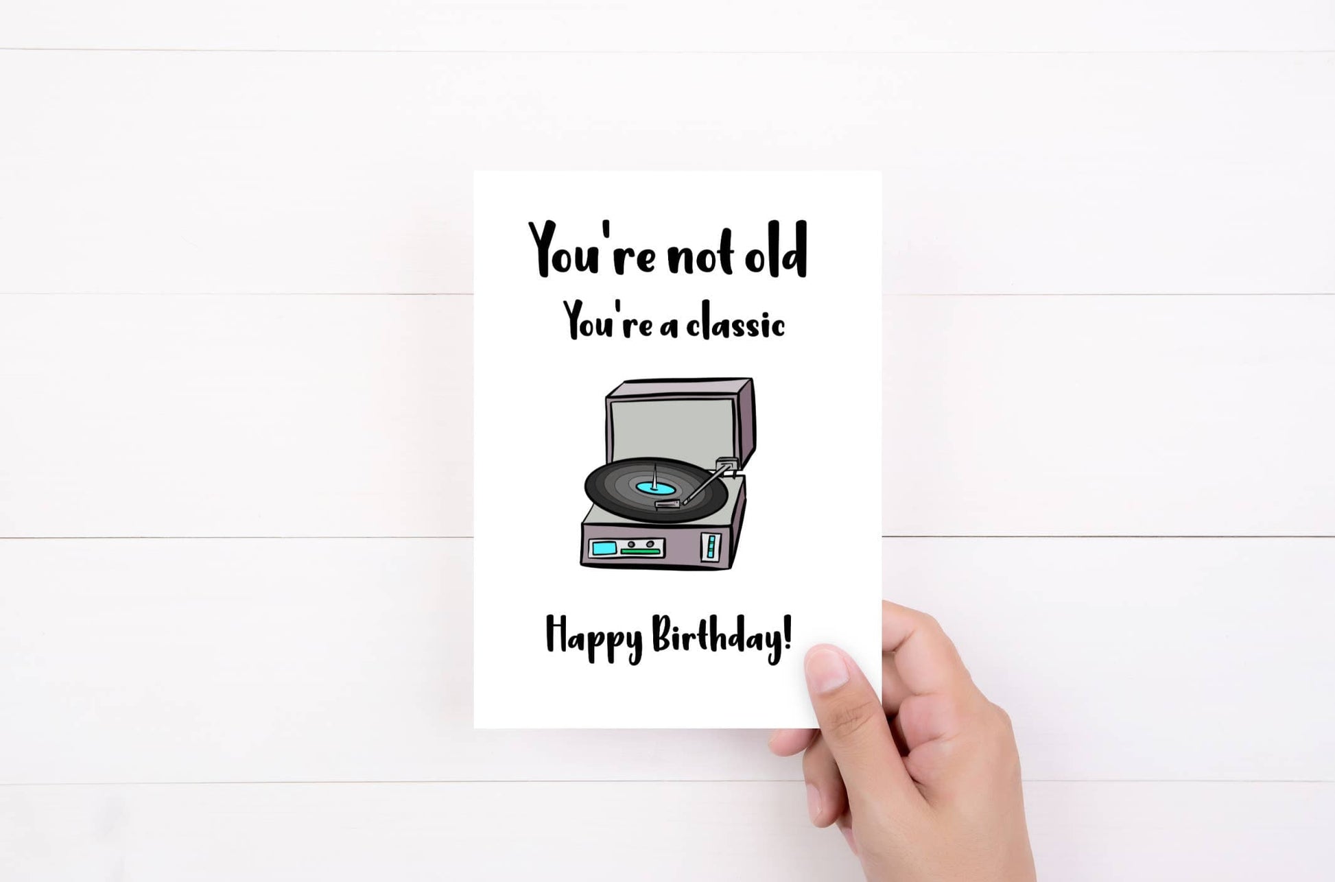 Sorry Not Sorry Co Sorry Not Sorry Co - Funny Birthday Cards, You're Not Old, Getting Older Cards