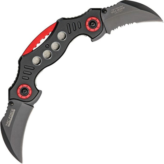 Tac-Force Knife Twin Blade Linerlock A/O