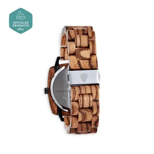 The Sustainable Watch Company The Sustainable Watch Company - The Oak - Handmade Wood Watch for Men - Eco-friendly & Vegan