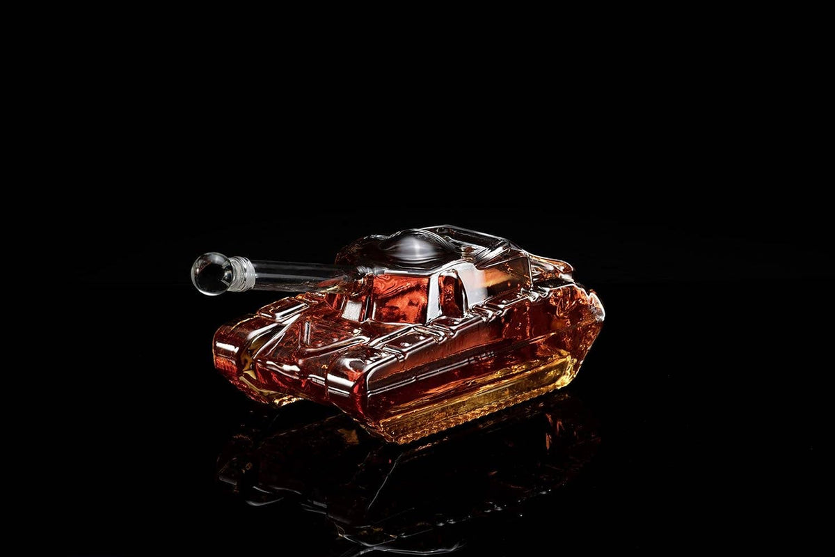 The Wine Savant / Khen Glassware Bar Decanter The Wine Savant /  Khen Glassware - Tank Whiskey Decanter - 1000ml