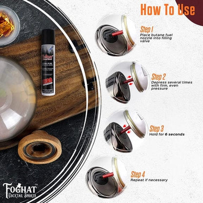 ThousandOaksBarrelCo. Butane Refill Foghat™ Culinary Butane - Odorless & Tasteless