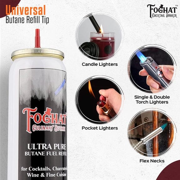 ThousandOaksBarrelCo. Butane Refill Foghat™ Culinary Butane - Odorless & Tasteless