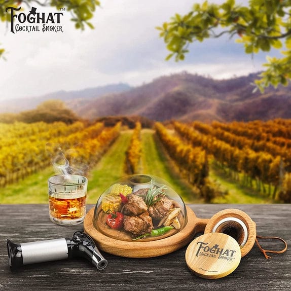 ThousandOaksBarrelCo. Charcuterie Smoking Kit ThousandOaksBarrelCo. - Foghat™ Smoking Cloche Set