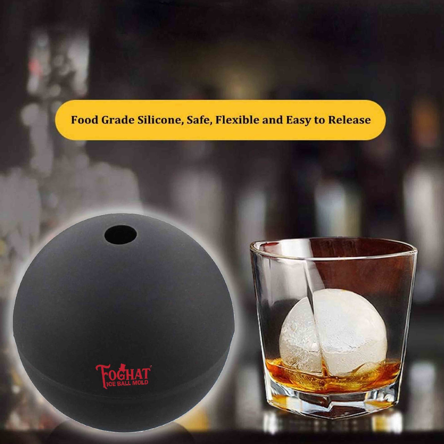 ThousandOaksBarrelCo. Foghat Ice Ball Mold