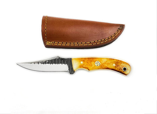 Titan International Damascus Knife Titan International - Carbon Skinning/hunting Knife Tc-59