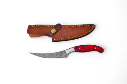 Titan International Titan International - Damascus Compact Fillet Knife  TK-205