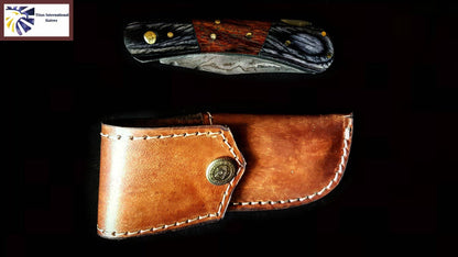 Titan International Titan International - TF-009 / Damascus Steel EDC Pocket knife