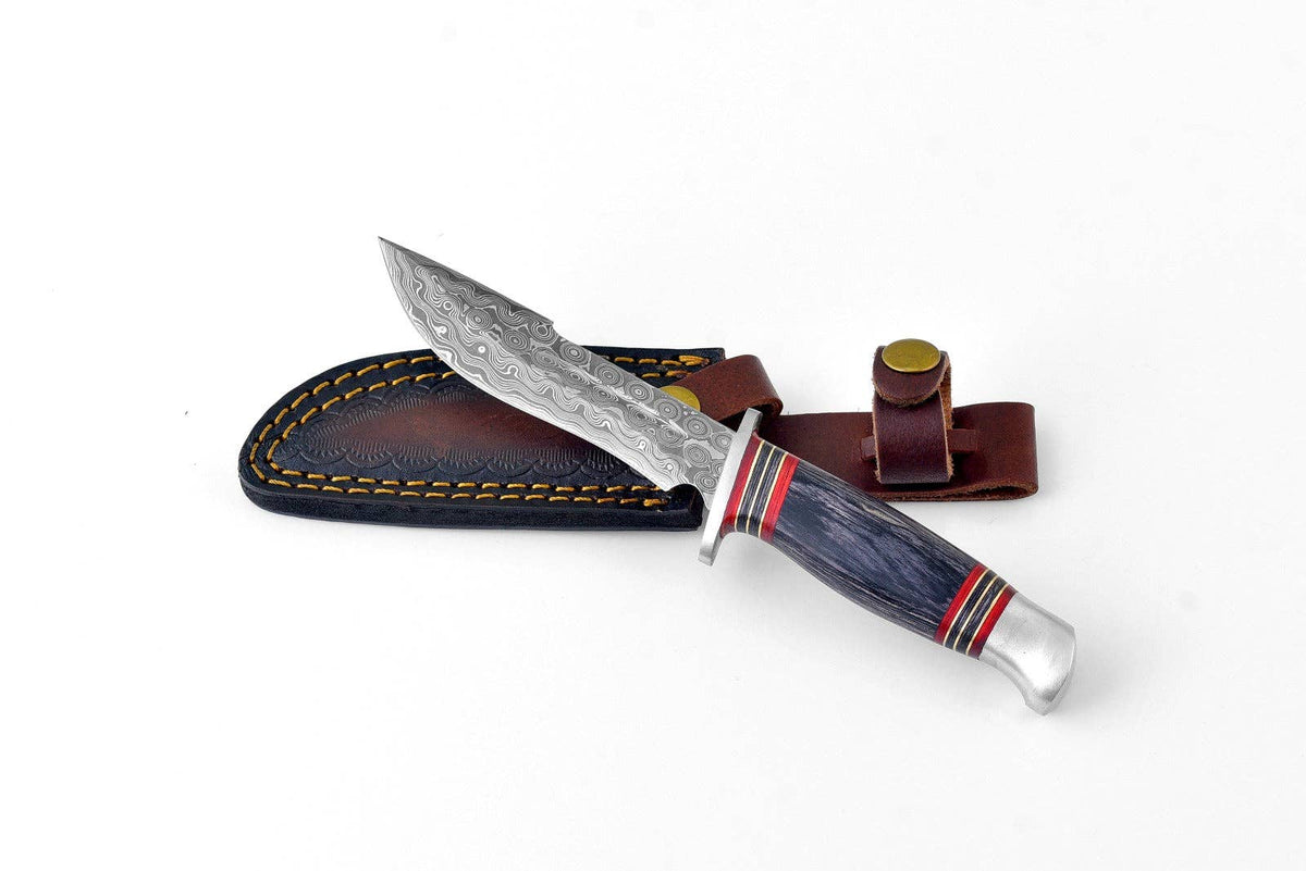 Titan International Titan International - TK-163 Damascus Steel Utility & Camping Knife