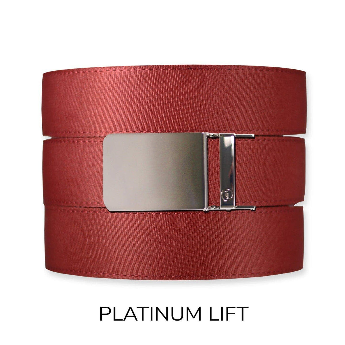 Tough Apparel Ratchet Belt Brick Red Canvas+ Ratchet Belt & Buckle Set: American Flag - Gun Metal