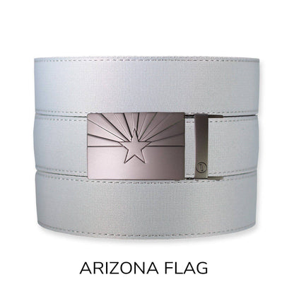 Tough Apparel Ratchet Belt Tough Apparel - Concrete Canvas+ Ratchet Belt & Buckle Set: American Flag - Gun Metal