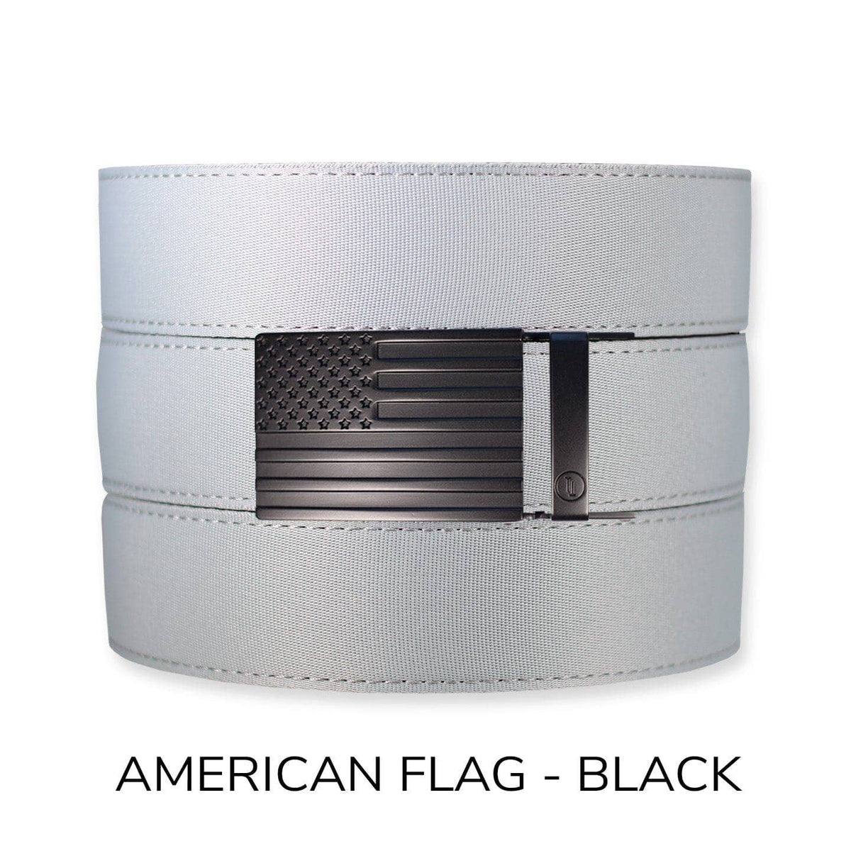 Tough Apparel Ratchet Belt Tough Apparel - Concrete Canvas+ Ratchet Belt & Buckle Set: American Flag - Gun Metal