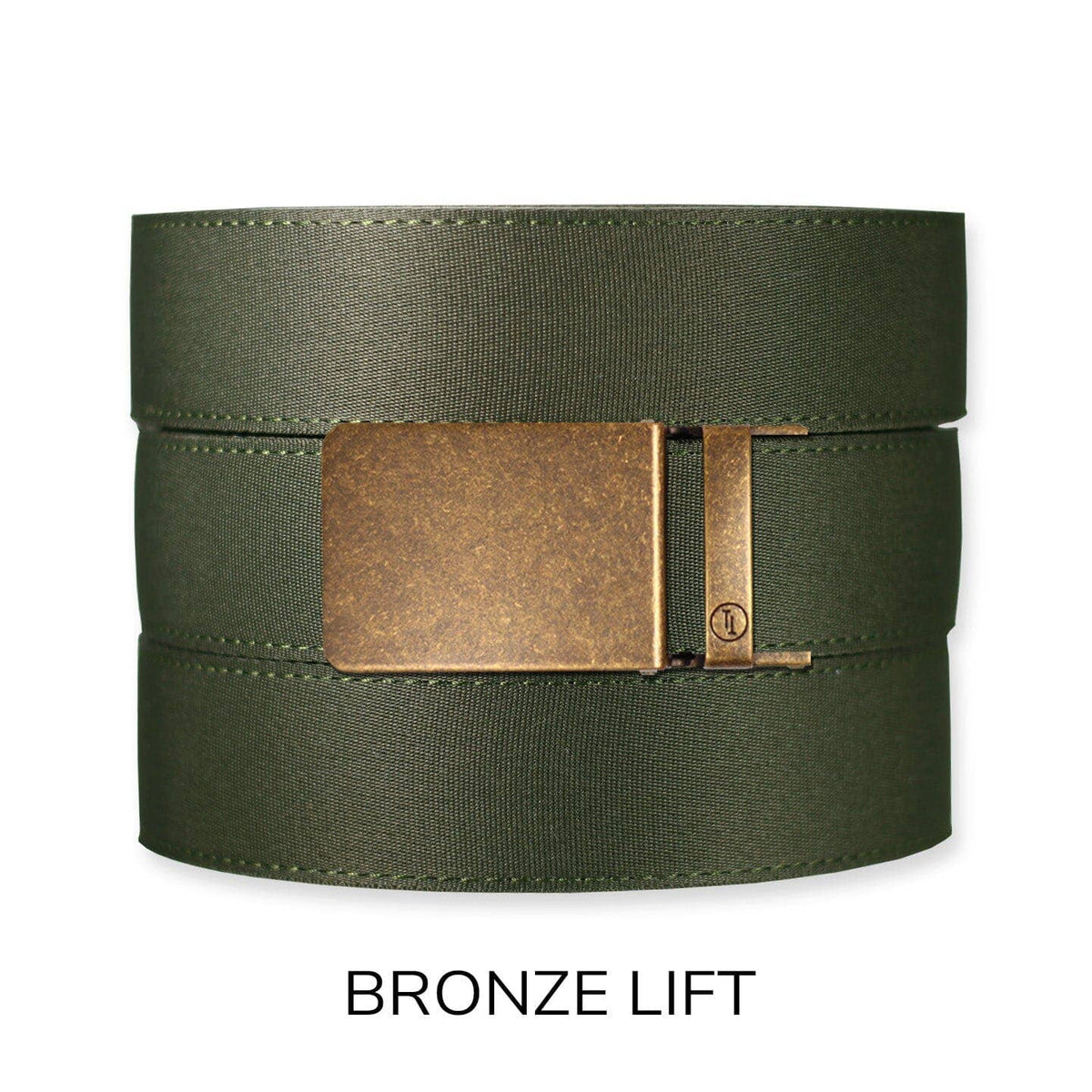 Tough Apparel Ratchet Belt Tough Apparel - Forest Canvas+ Ratchet Belt & Buckle Set: Traditional Bronze