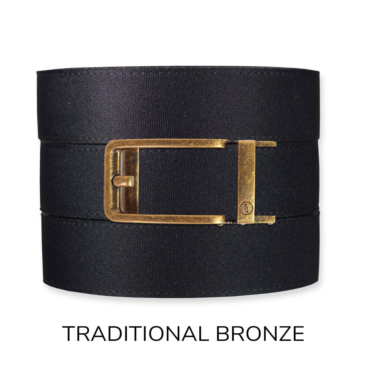 Tough Apparel Tough Apparel - Black Canvas+ Ratchet Belt & Buckle Set: Traditional Gun Metal
