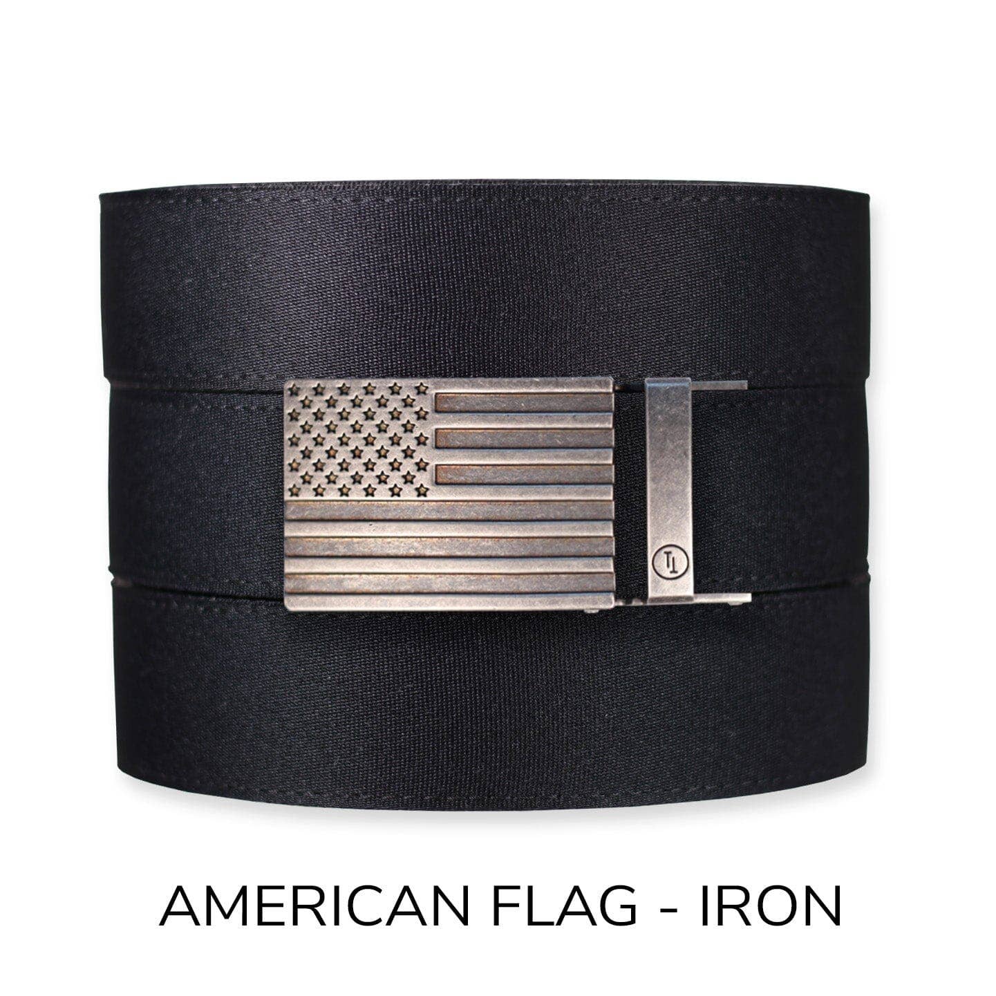 Tough Apparel Tough Apparel - Black Canvas+ Ratchet Belt & Buckle Set: Traditional Gun Metal