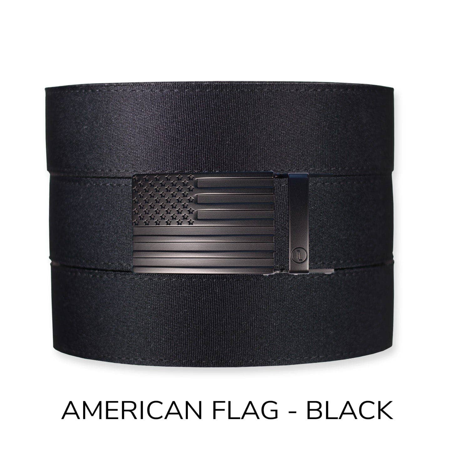Tough Apparel Tough Apparel - Black Canvas+ Ratchet Belt & Buckle Set: Traditional Gun Metal