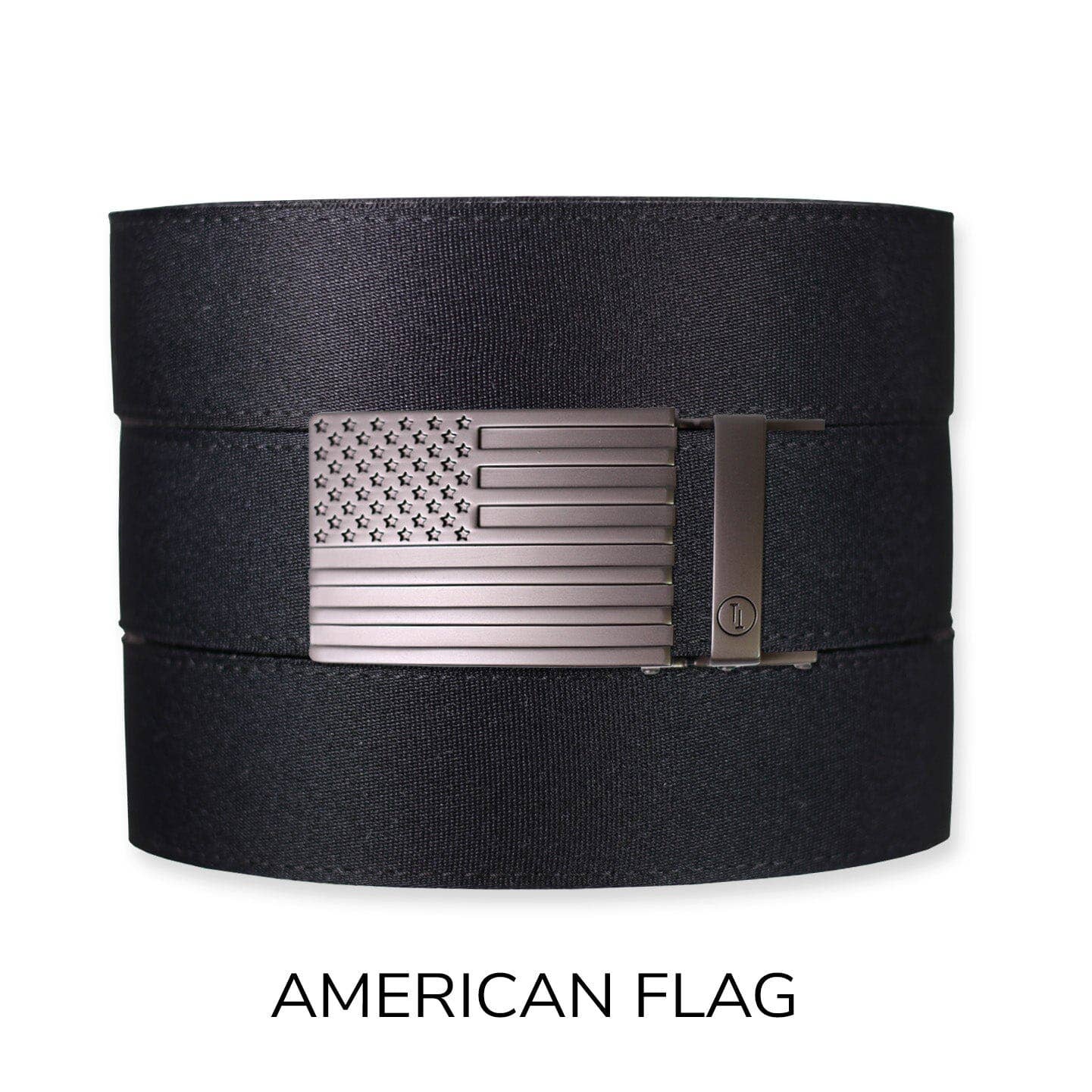 Tough Apparel Tough Apparel - Black Canvas+ Ratchet Belt & Buckle Set: Traditional Gun Metal