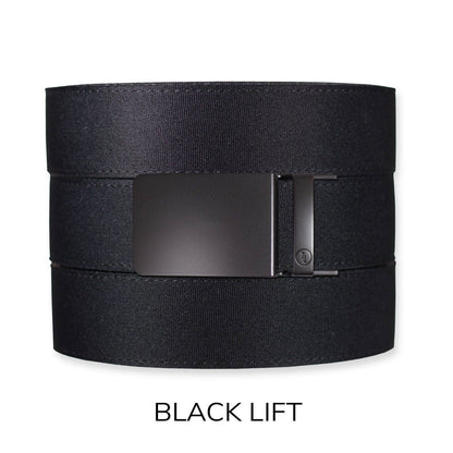 Tough Apparel Tough Apparel - Black Canvas+ Ratchet Belt & Buckle Set: Traditional Gun Metal