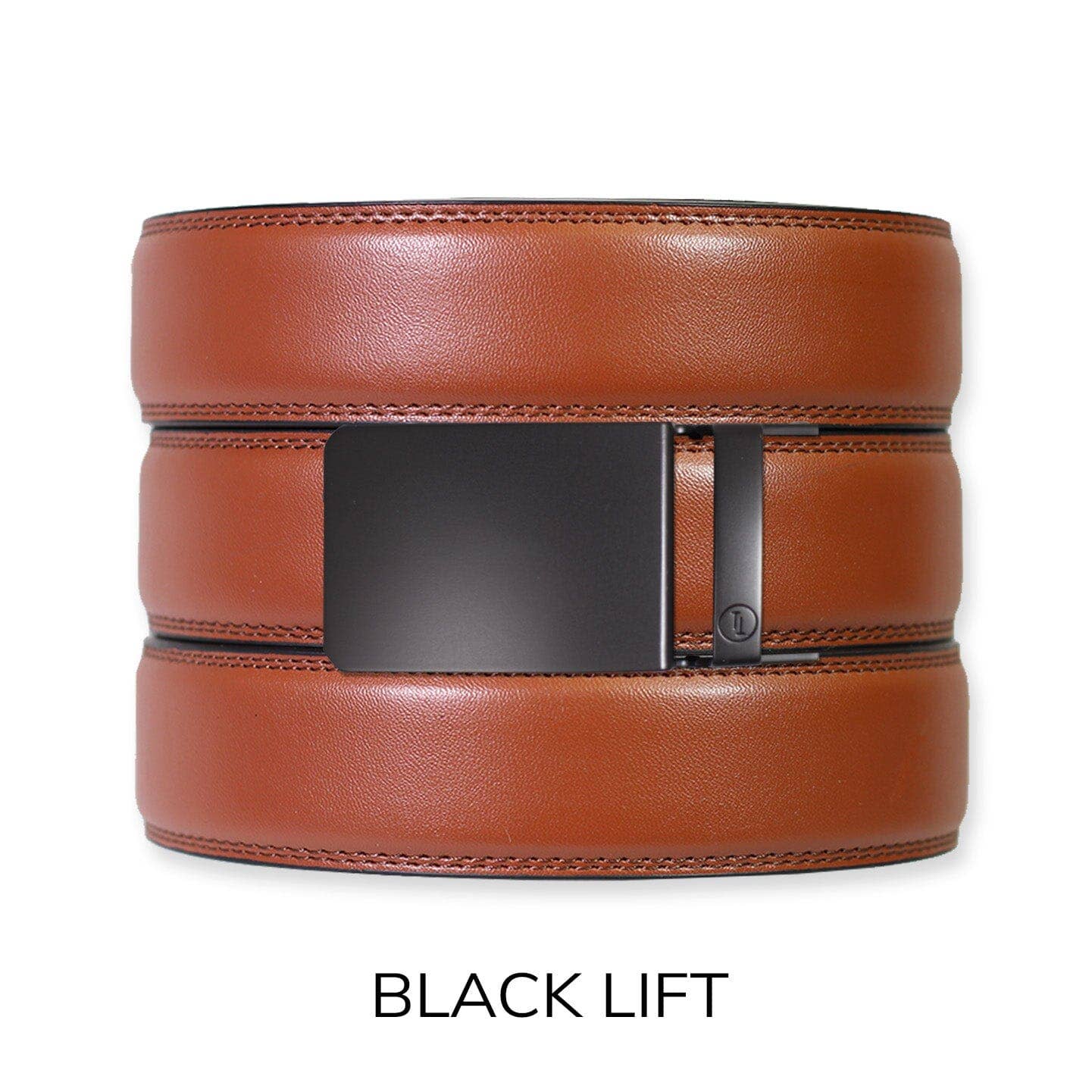 Tough Apparel Tough Apparel - Chili Brown Leather Ratchet Belt & Buckle Set: Copper