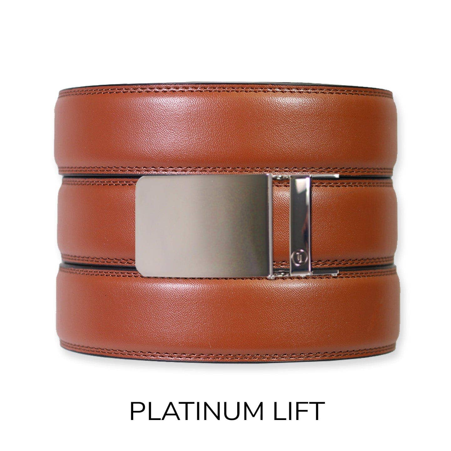 Tough Apparel Tough Apparel - Chili Brown Leather Ratchet Belt & Buckle Set: Copper