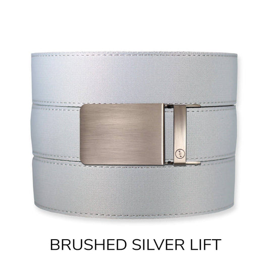 Tough Apparel Tough Apparel - Concrete Canvas+ Ratchet Belt & Buckle Set: Brushed Silver