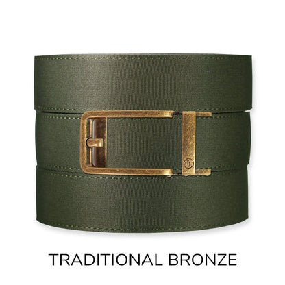Tough Apparel Tough Apparel - Forest Canvas+ Ratchet Belt & Buckle Set: Iron