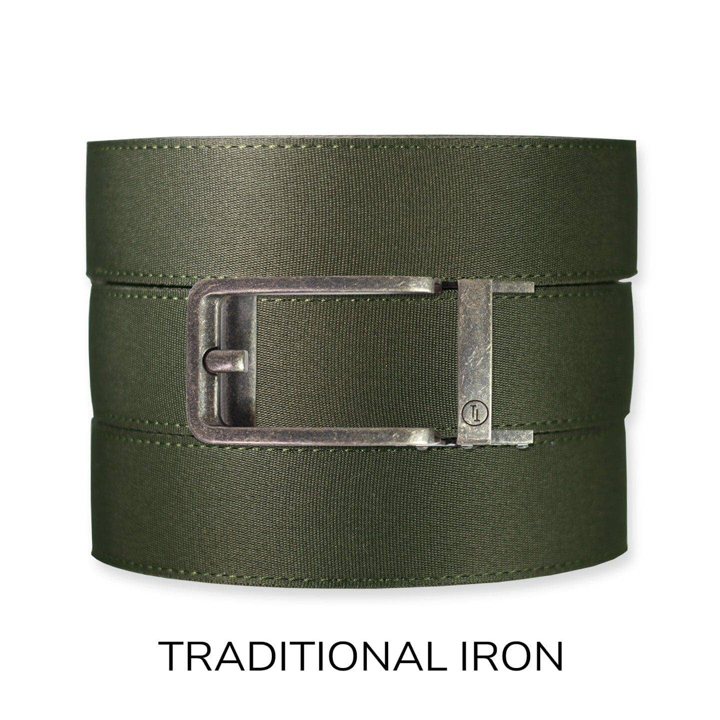 Tough Apparel Tough Apparel - Forest Canvas+ Ratchet Belt & Buckle Set: Iron